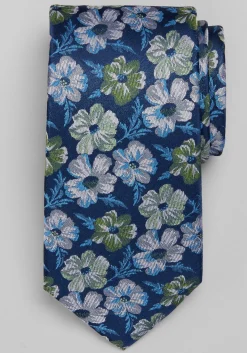 Reserve Collection Poppies Silk Tie