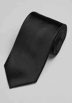 Reserve Collection Satin Weave Solid Tie - Long