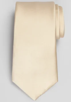 Reserve Collection Satin Weave Solid Tie - Long