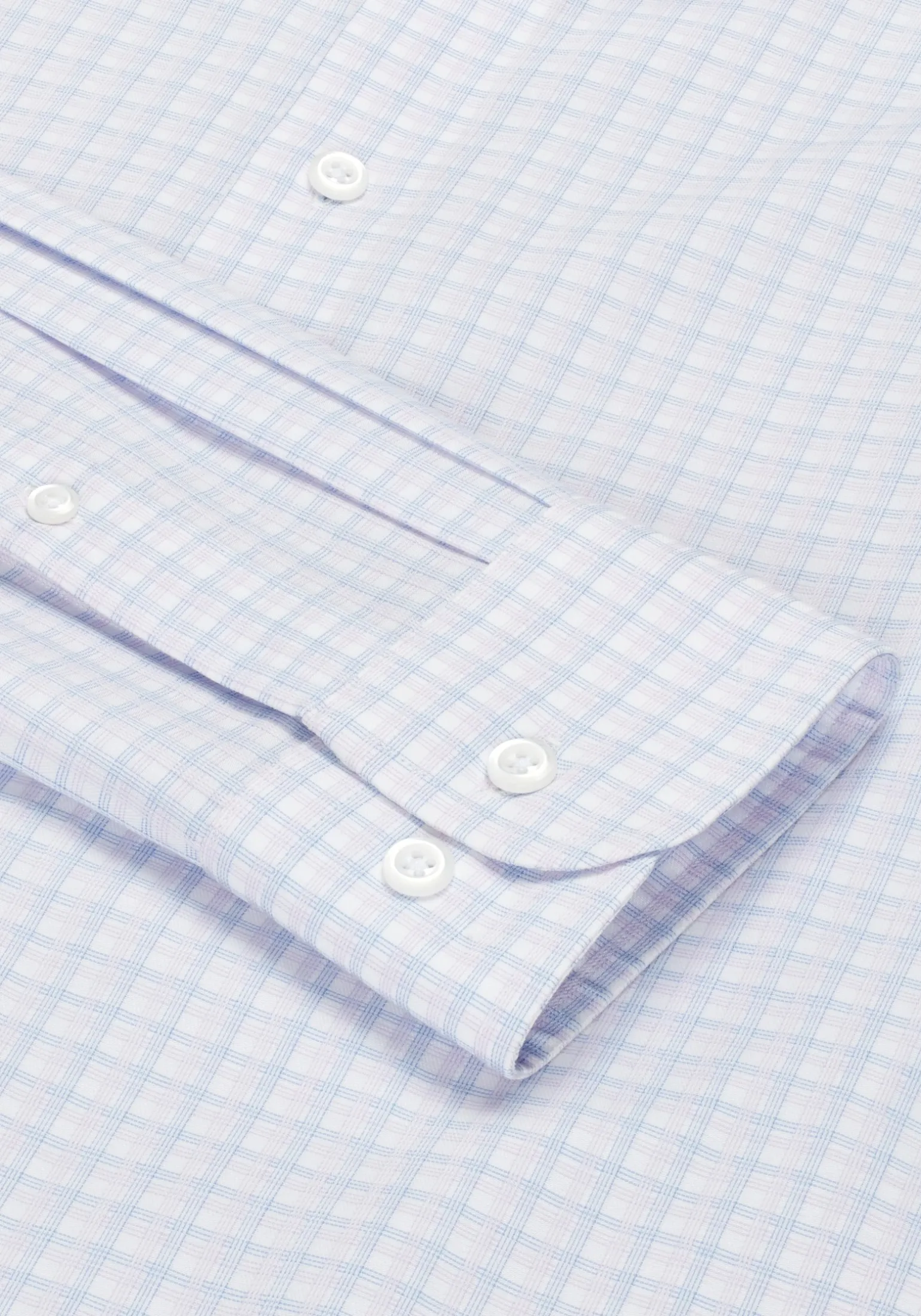 Reserve Collection Slim Fit Spread Collar Plaid Dress Shirt