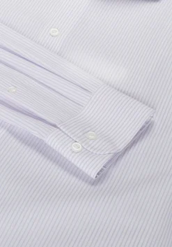 Reserve Collection Slim Fit Spread Collar Stripe Dress Shirt