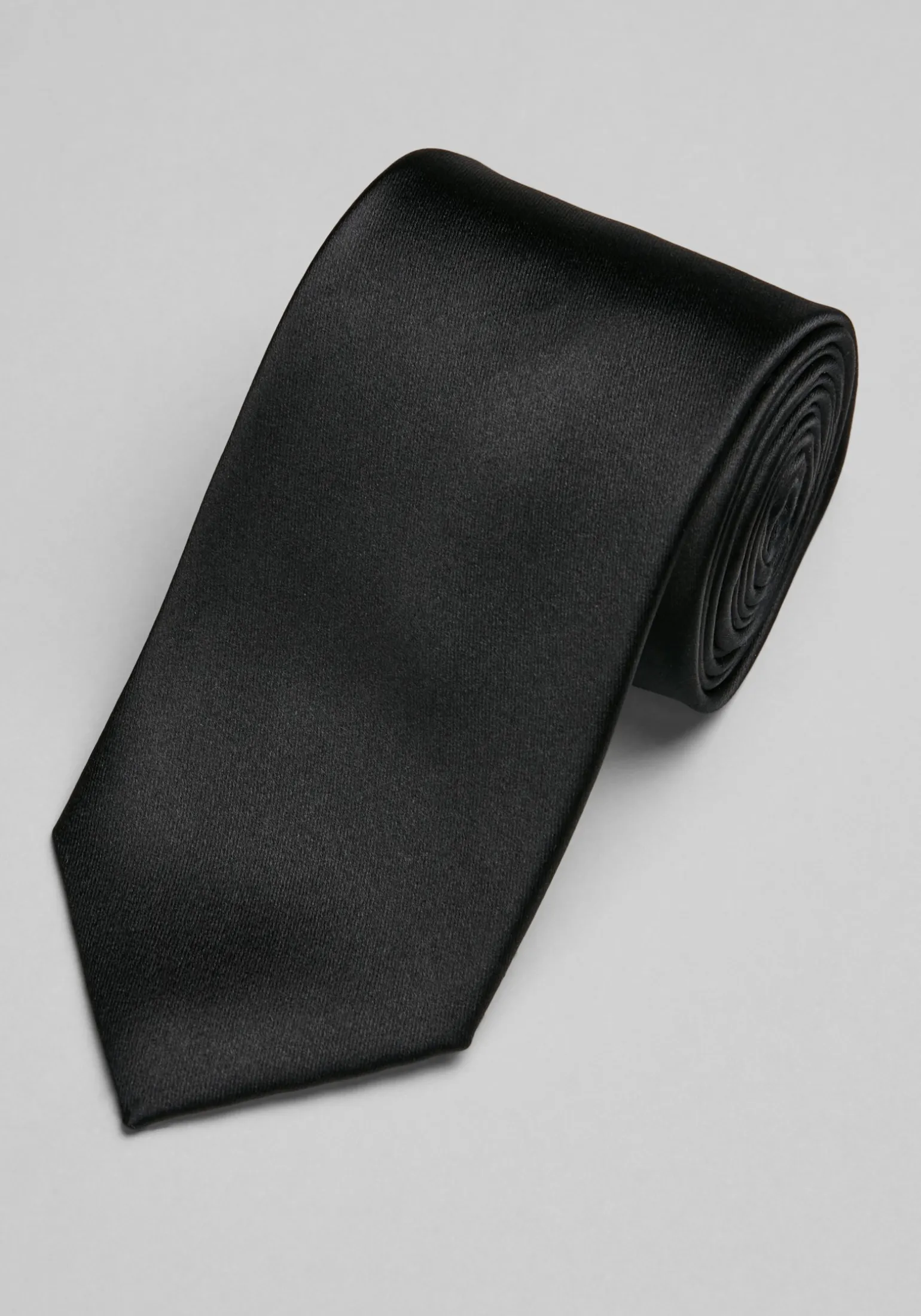 Reserve Collection Solid Heavy Weft Satin Tie