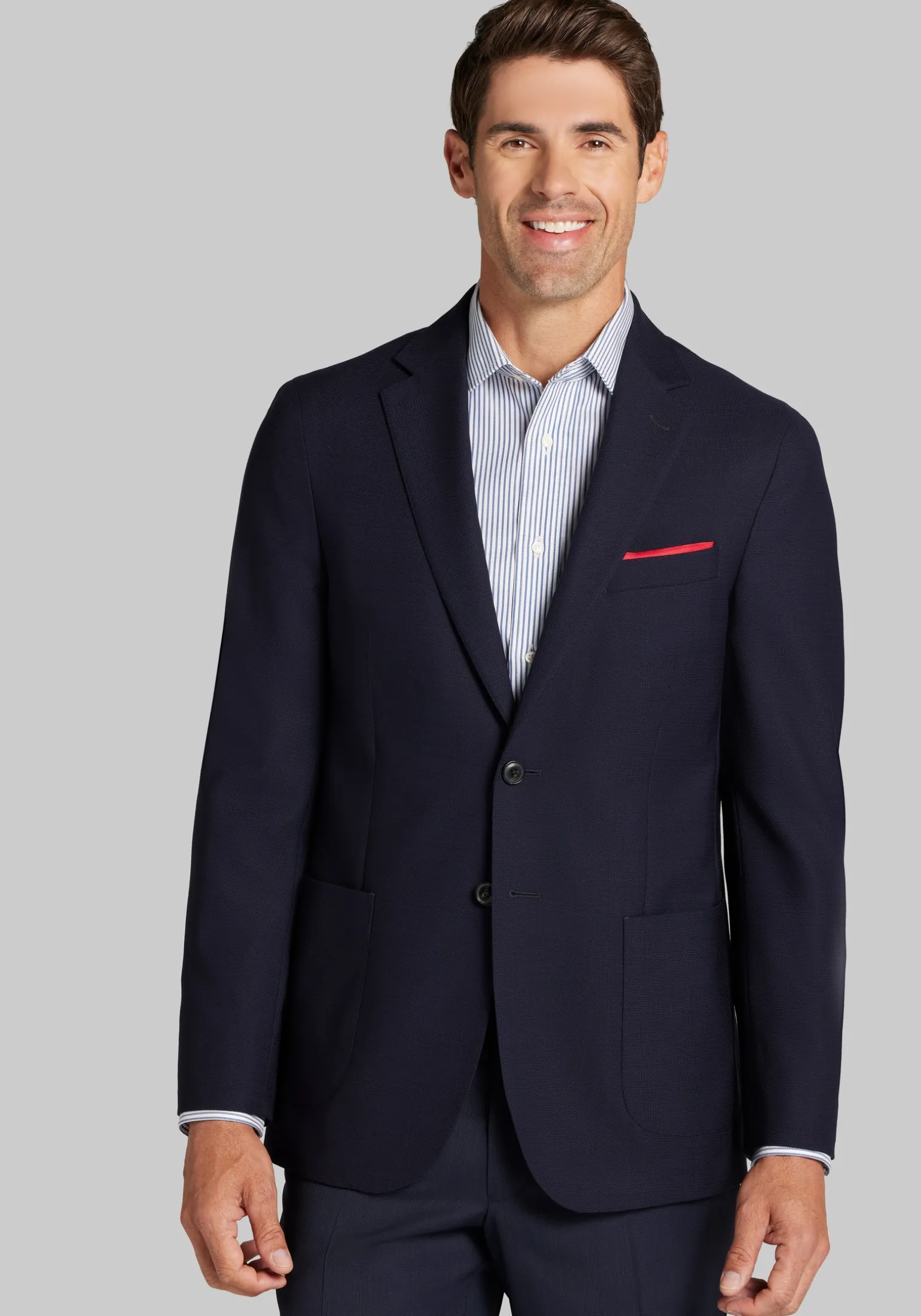 Reserve Collection Tailored Fit Italian Wool Blazer