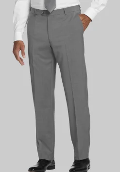 Reserve Collection Tailored Fit 100% Italian Wool Suit Separates Pants - Big & Tall