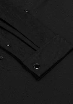 Reserve Collection Tailored Fit Textured Formal Dress Shirt