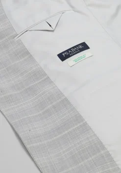 Reserve Collection Tailored Fit Plaid Italian Wool Suit Jacket