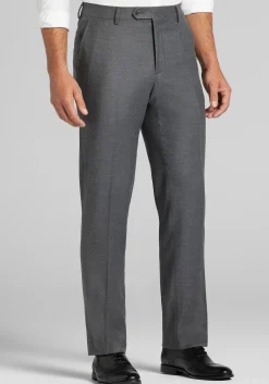 Reserve Collection Tailored Fit Italian Wool Dress Pants