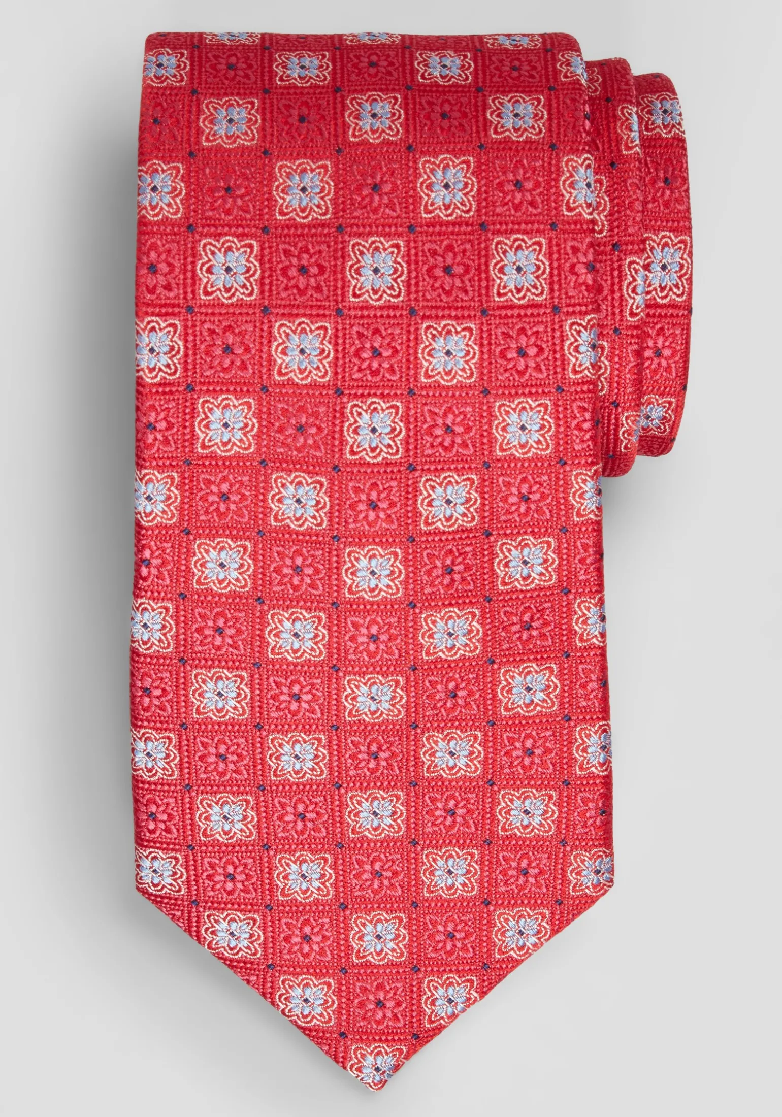 Reserve Collection Tile Floral Medallion Tie