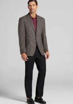 Reserve Collection Traditional Fit Crosshatch Sportcoat