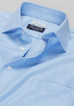 Reserve Collection Traditional Fit Spread Collar Herringbone Dress Shirt - Big & Tall