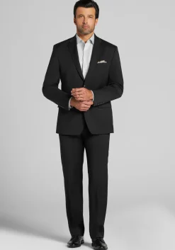 Reserve Collection Traditional Fit Italian Wool Suit Jacket - Big & Tall
