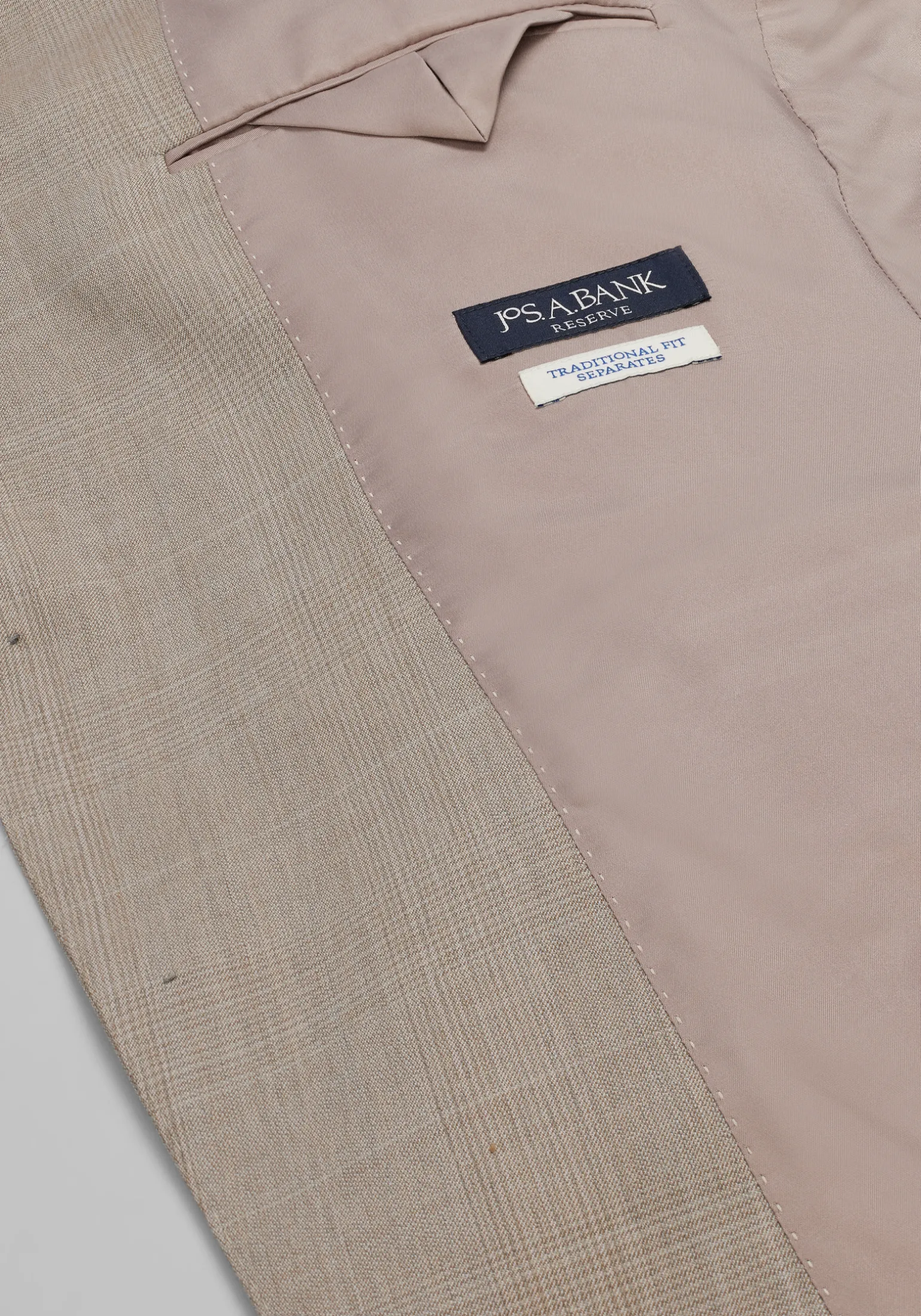 Reserve Collection Traditional Fit 100% Italian Wool Suit Separates Jacket