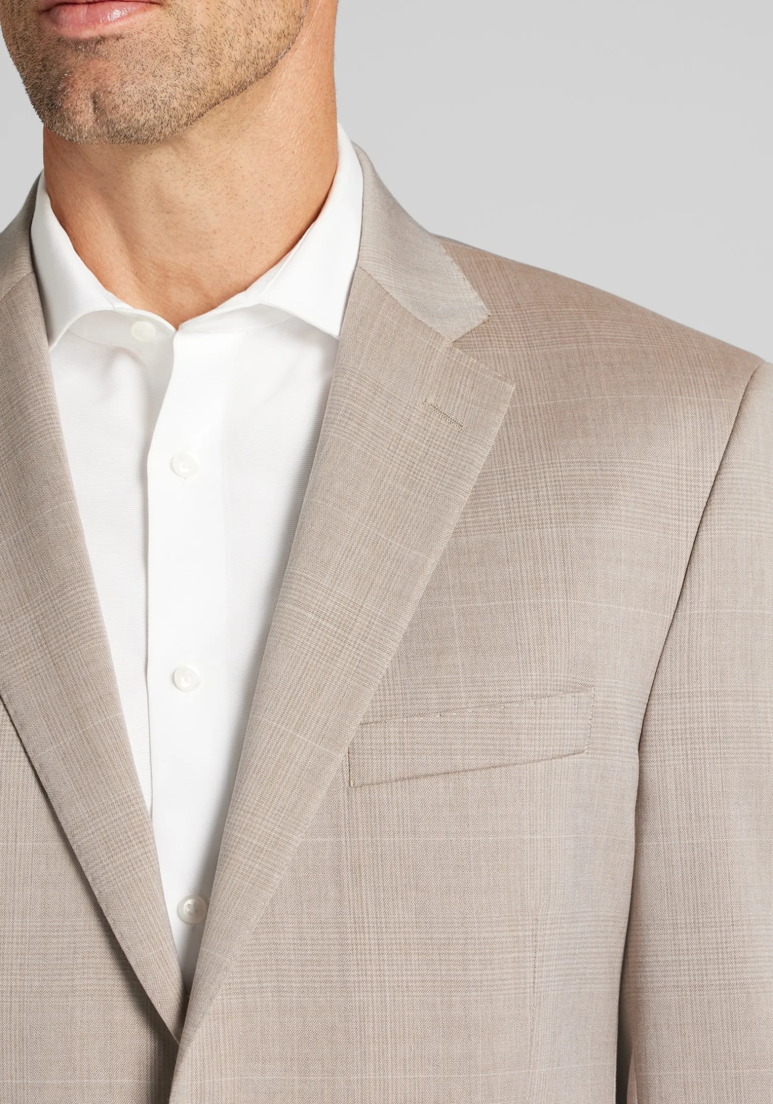 Reserve Collection Traditional Fit 100% Italian Wool Suit Separates Jacket