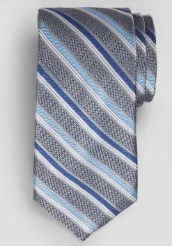 Reserve Collection Triple Texture Stripe Tie - Long