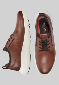 Rockport Jonston Lace-Up Round Toe Casual Sneakers