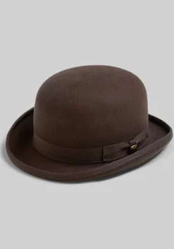 Scala Affirmed Structured Wool Felt Bowler