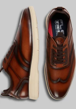 Stacy Adams Edgewood Elastic Lace Wingtips