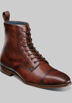 Stacy Adams Henry Cap Toe Lace Boots