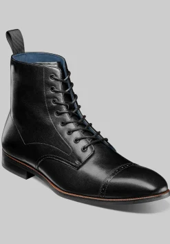 Stacy Adams Henry Cap Toe Lace Boots