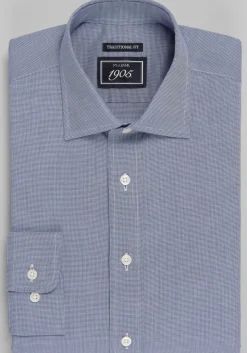 1905 Traditional Fit Micro Houndstooth Dress Shirt