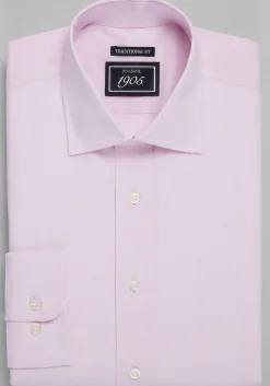 1905 Traditional Fit Micro Houndstooth Dress Shirt