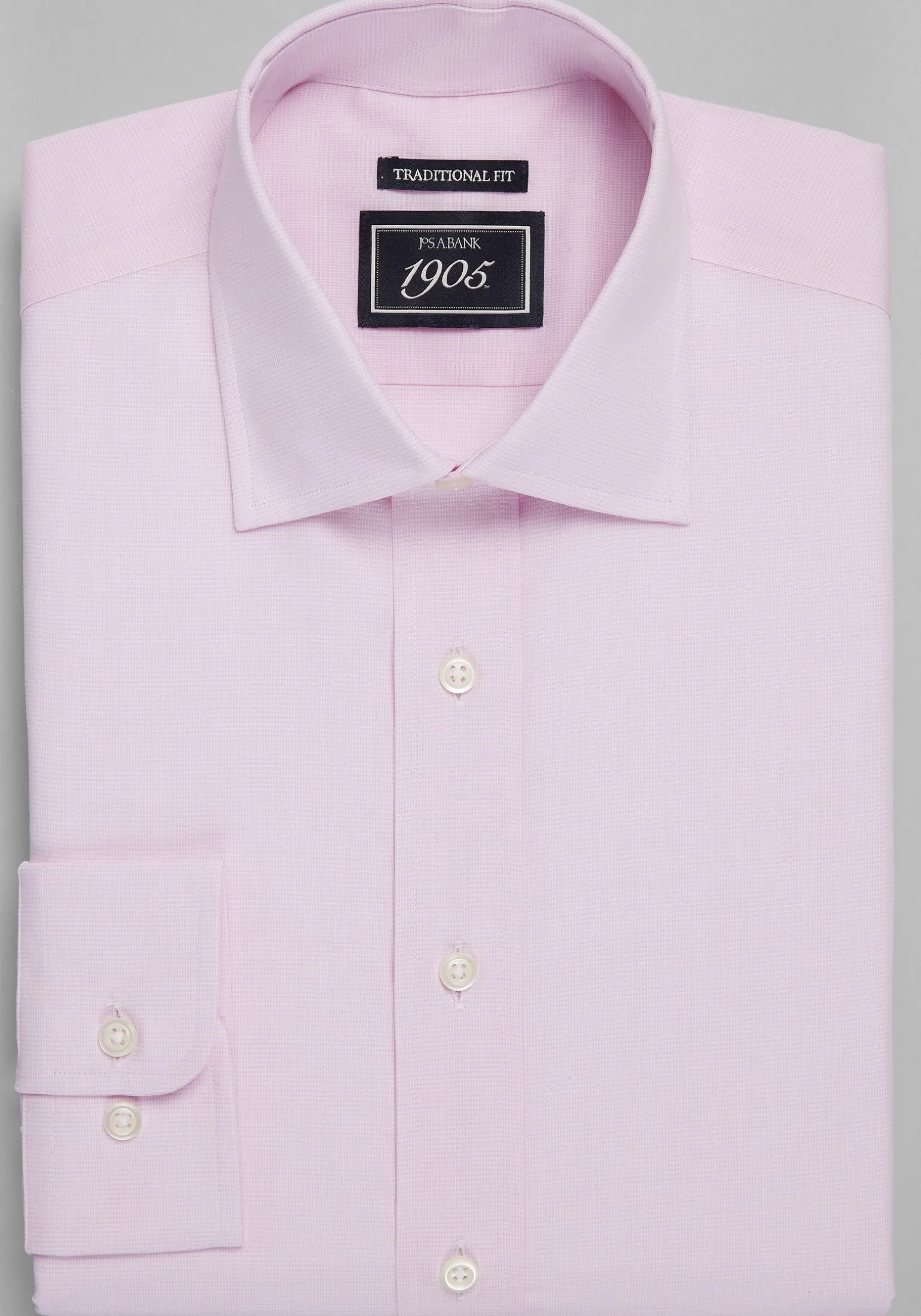 1905 Traditional Fit Micro Houndstooth Dress Shirt