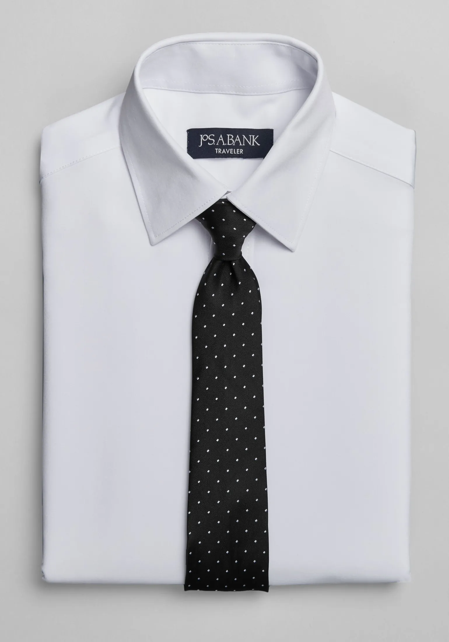 Traveler® Collection Boys Dress Shirt & Tie Set