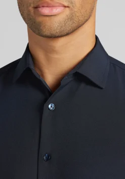 Traveler® Collection COOLMOTION Tailored Fit 4-Way Stretch Button Up Shirt