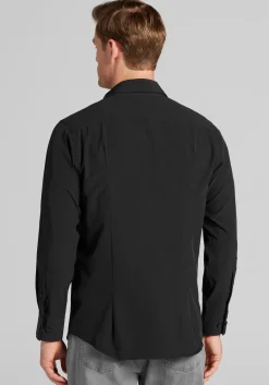 Traveler® Collection COOLMOTION Tailored Fit 4-Way Stretch Button Up Shirt