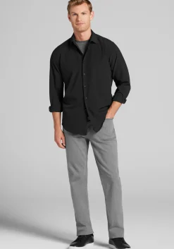 Traveler® Collection COOLMOTION Tailored Fit 4-Way Stretch Button Up Shirt