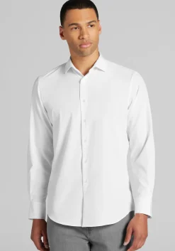 Traveler® Collection COOLMOTION Tailored Fit 4-Way Stretch Button Up Shirt
