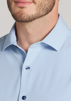 Traveler® Collection COOLMOTION Tailored Fit 4-Way Stretch Button Up Shirt