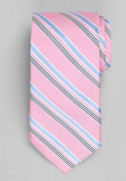 Traveler® Collection Cyber Stripe Silk Tie