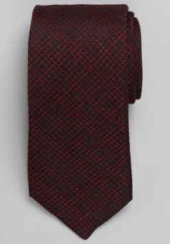 Traveler® Collection Houndstooth Plaid Tie