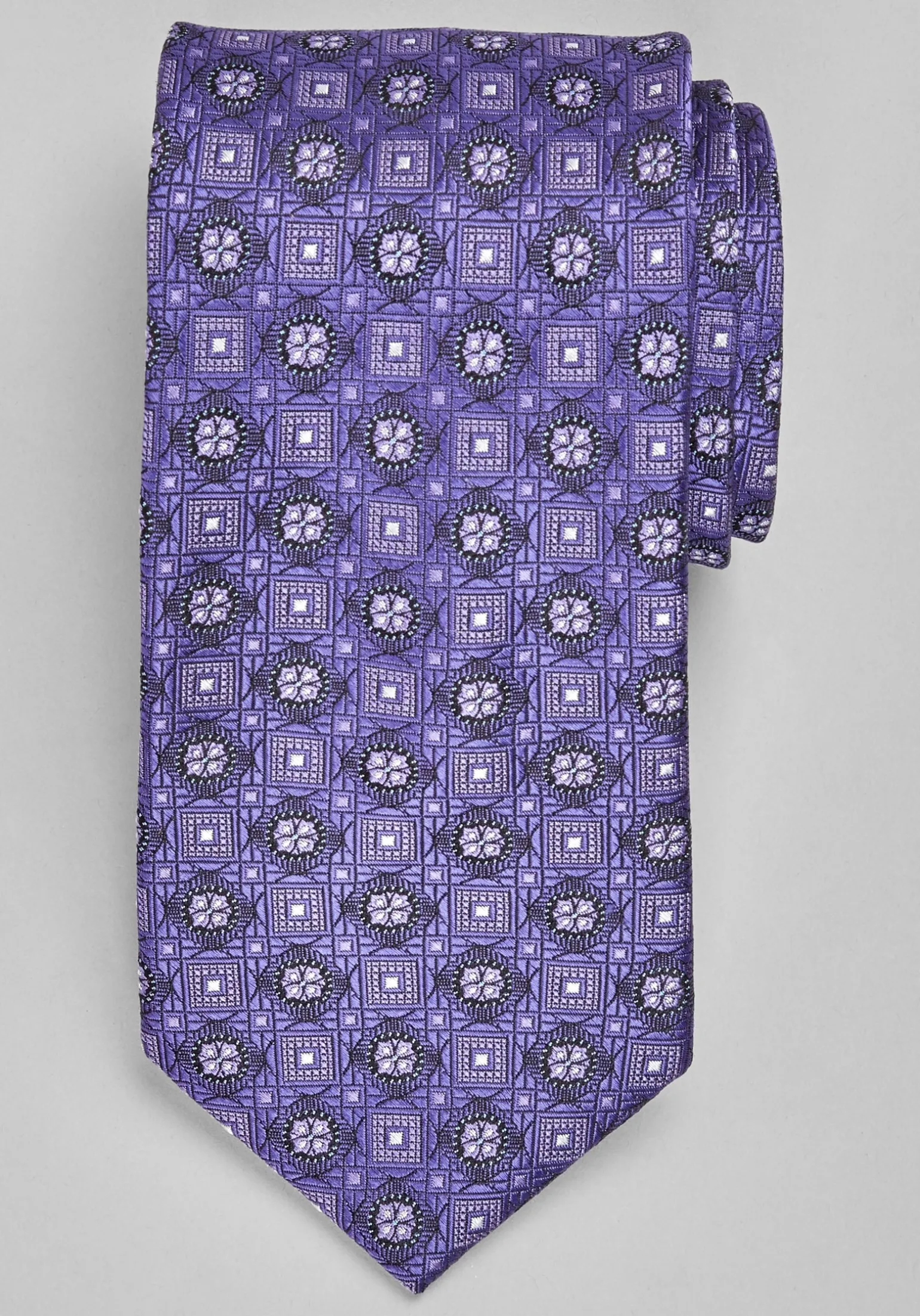 Traveler® Collection Medallion Tie - Big & Tall