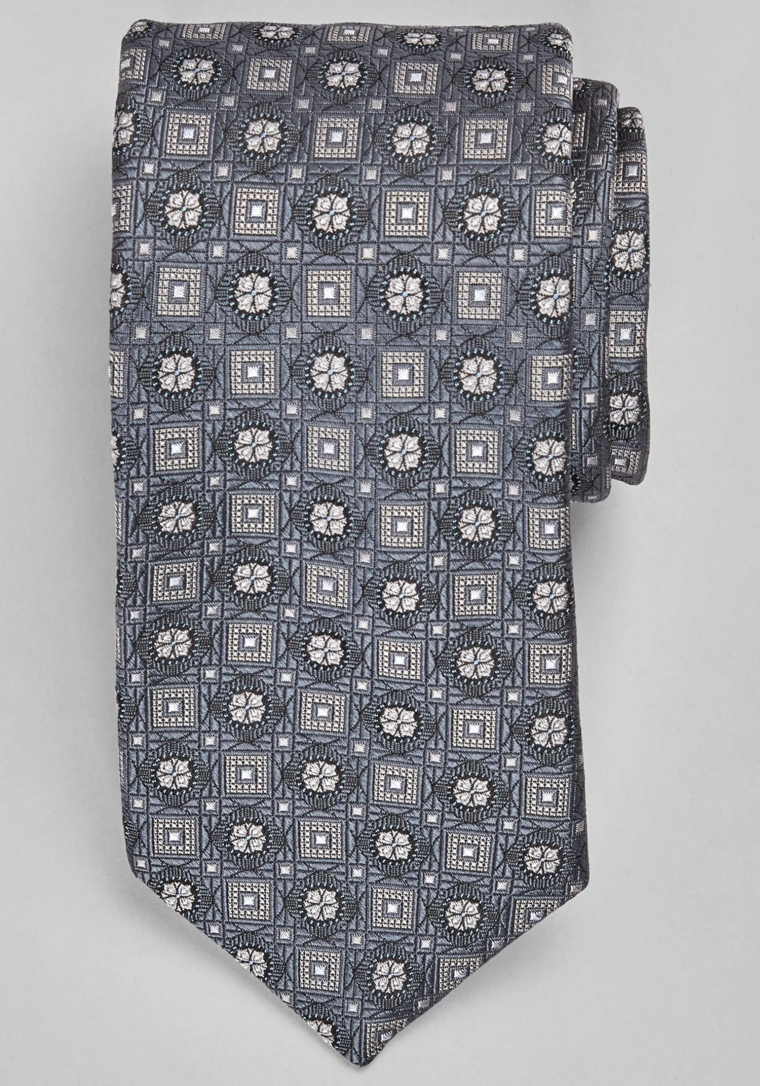 Traveler® Collection Medallion Tie - Big & Tall