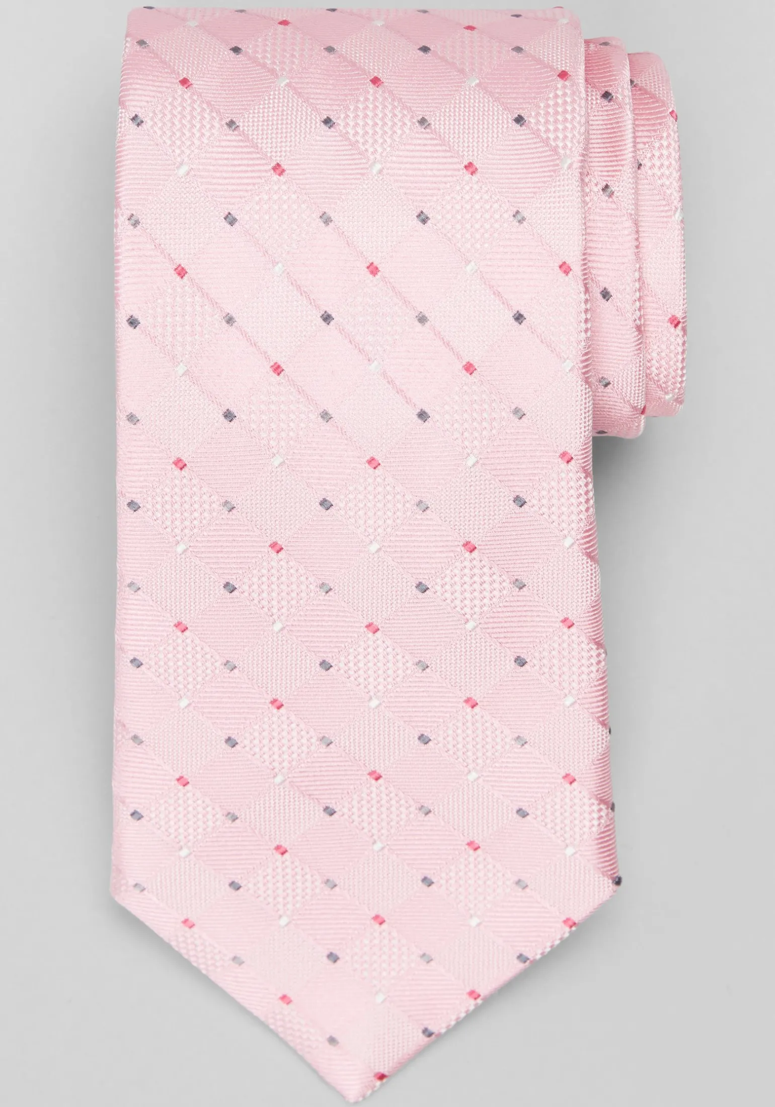 Traveler® Collection Multi-Texture Grid Tie
