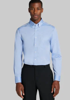 Traveler® Collection Slim Fit Button-Down Collar Dress Shirt