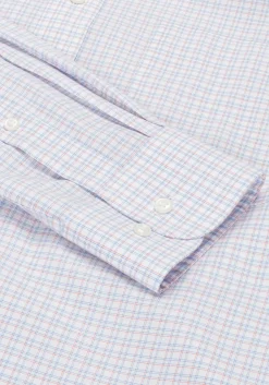 Traveler® Collection Slim Fit Button-Down Collar Plaid Dress Shirt