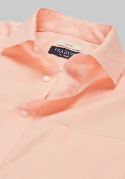 Traveler® Collection Slim Fit Spread Collar Dress Shirt