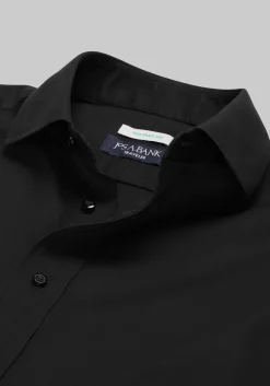 Traveler® Collection Tailored Fit Spread Collar Solid Dress Shirt