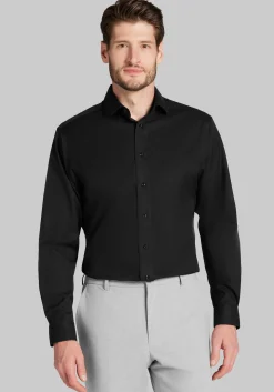Traveler® Collection Tailored Fit Spread Collar Solid Dress Shirt - Big & Tall