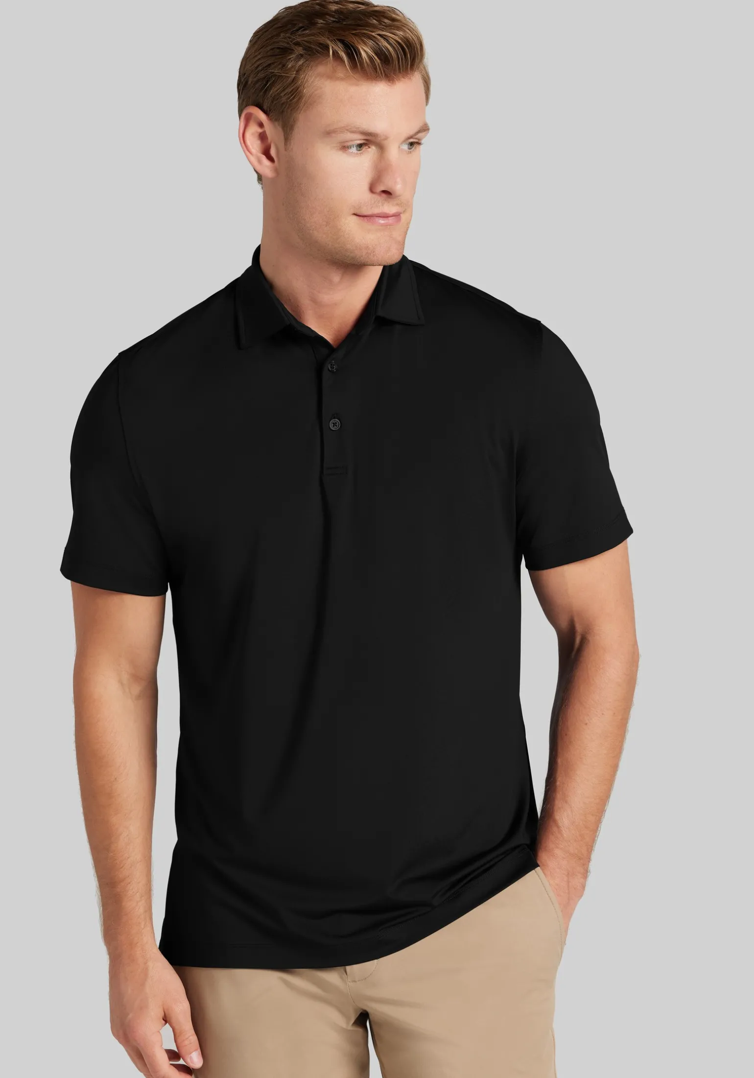 Traveler® Collection Tailored Fit Performance Short Sleeve Polo