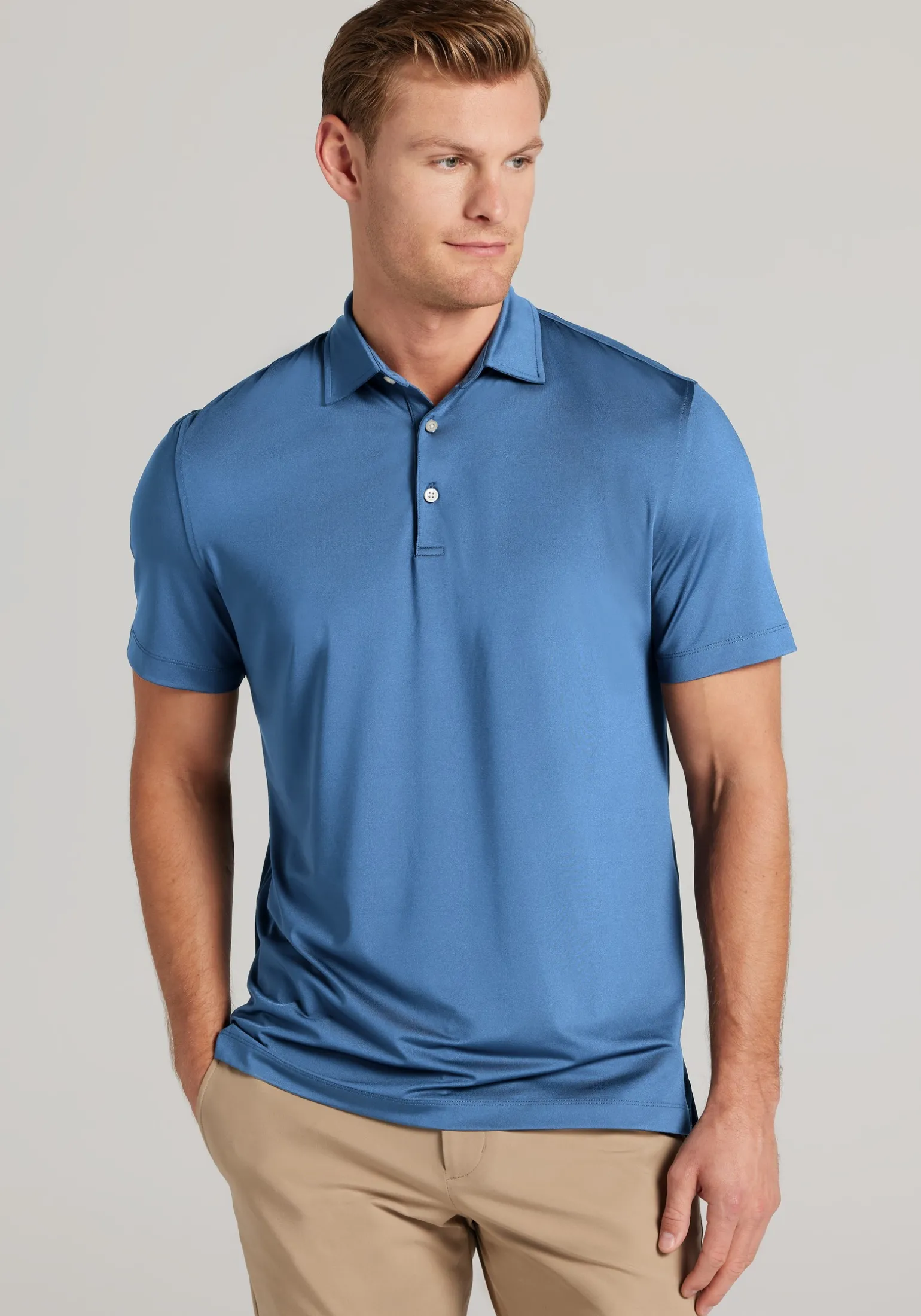 Traveler® Collection Tailored Fit Performance Short Sleeve Polo