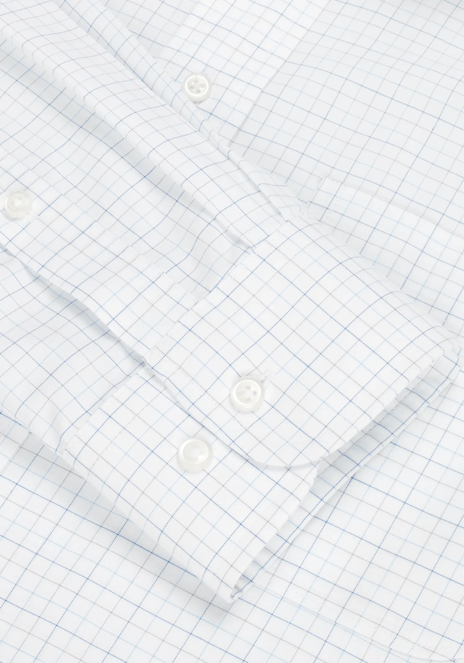 Traveler® Collection Tailored Fit Spread Collar Tattersall Dress Shirt