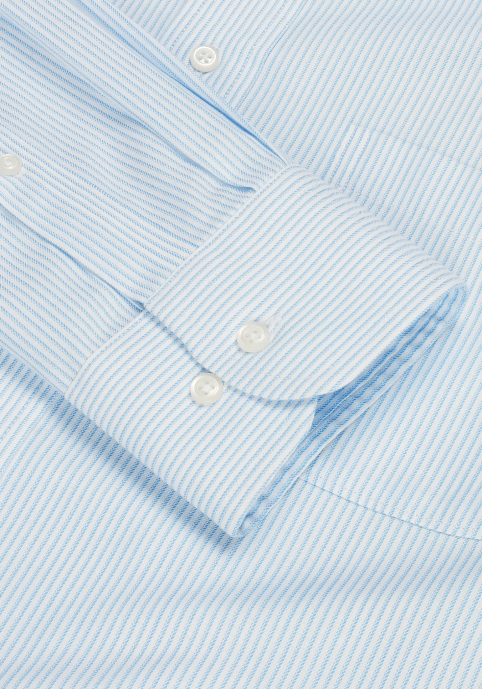 Traveler® Collection Tailored Fit Point Collar Stripe Dress Shirt