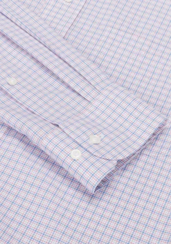 Traveler® Collection Tailored Fit Button-Down Collar Plaid Dress Shirt