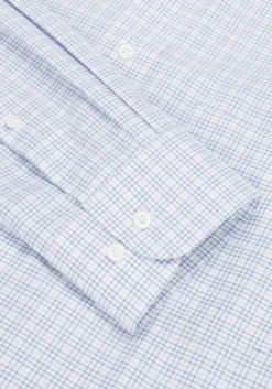Traveler® Collection Tailored Fit Button-Down Collar Check Dress Shirt