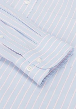 Traveler® Collection Tailored Fit Stripe Dress Shirt