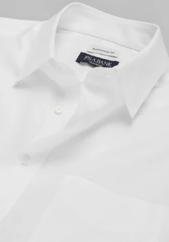 Traveler® Collection Traditional Fit Point Collar Solid Dress Shirt